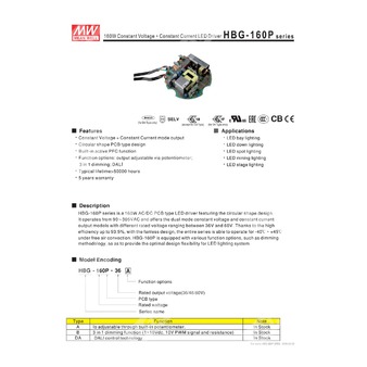HBG-160P-60B HBG-160P-60B