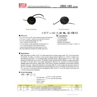 XBG-160-A XBG-160-A